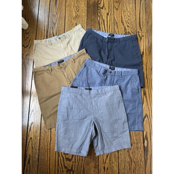Banana Republic Other - Banana Republic Men's Aiden Flat Front Chino Shorts, Size 36, Lot of 5